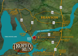 Branson Trophy Run Map