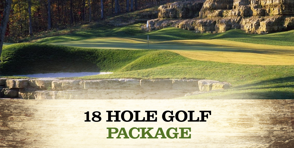 The 18 Hole Golf Package